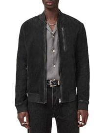 ALLSAINTS Kemble Suede Bomber Jacket Bloomingdale39s at Bloomingdales