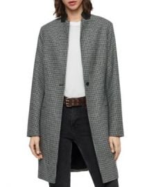 ALLSAINTS Leni Houndstooth Coat  Women - Bloomingdale s at Bloomingdales