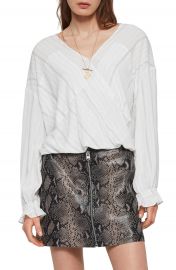 ALLSAINTS Penny Stripe Blouse   Nordstrom at Nordstrom