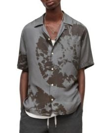 ALLSAINTS Silverlake Relaxed Fit Tie Dye Print Camp Shirt   Bloomingdales at Bloomingdales