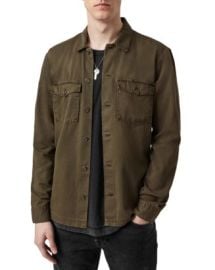 ALLSAINTS Spotter Cotton Camp Shirt   Bloomingdales at Bloomingdales