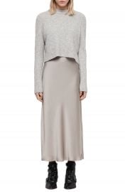 ALLSAINTS Tierny Two-Piece Sweater  amp  Slipdress at Nordstrom