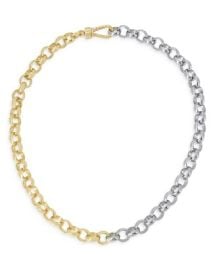 ALLSAINTS Two-Tone Link Collar Necklace 18 Bloomingdales at Bloomingdales