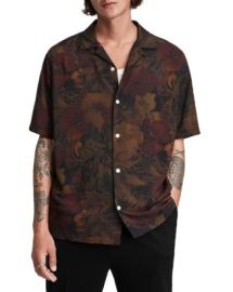 ALLSAINTS Wailea Hawaiian Floral Print Relaxed Fit Button Down Camp Shirt   Bloomingdales at Bloomingdales