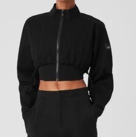 ALO Yoga Jackets amp Coats Alo On Point Moto Jacket In Black Guc Poshmark at Poshmark