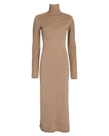 ALTUZARRA Brimlad Bra-Detail Wool-Cashmere Dress reg at Intermix