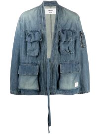 AMBUSH Belted Denim Jacket - Farfetch at Farfetch