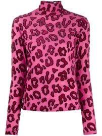 AMBUSH animal-print roll-neck Top - Farfetch at Farfetch