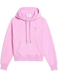 AMI Paris Ami De Coeur Monogram Hoodie - at Farfetch