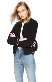 ANAELISA Sherpa Bomber Jacket at Amazon