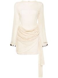 ANDREA IYAMAH Egu crochet-knit Mini Dress - at Farfetch