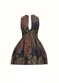 ANDREA IYAMAH VENTI DRESS - KAVA JACQUARD at Andrea Iyamah