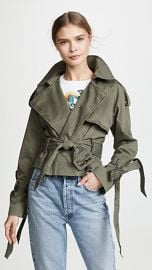 ANINE BING Aria Trench Coat at Shopbop