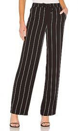 ANINE BING Isabella Pant in Black from Revolve com at Revolve