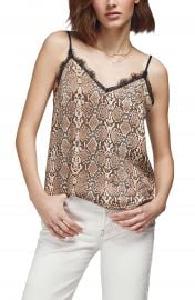 ANINE BING Python Silk Camisole   Nordstrom at Nordstrom