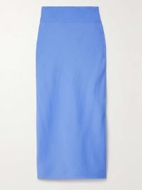 ANOTHER TOMORROW NET SUSTAIN crepe midi skirt NET-A-PORTER at Net a Porter