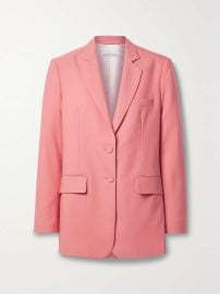 ANOTHER TOMORROW NET SUSTAIN oversized wool-crepe blazer NET-A-PORTER at Net a Porter