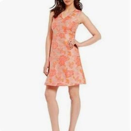 ANTONIO MELANI Dresses Antonio Melani Melani Emerson Neon Floral Dress Poshmark at Poshmark