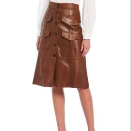 ANTONIO MELANI Skirts Antonio Melani Luxury Collection Leather Harper Skirt Size Xl Poshmark at Poshmark