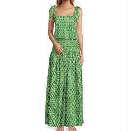 ANTONIO MELANI Skirts Antonio Melanix Style By Simkins Charlotte Printed Poplin Top Skirt Set Poshmark at Poshmark