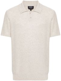 APC Jay open-knit Polo Shirt - Farfetch at Farfetch