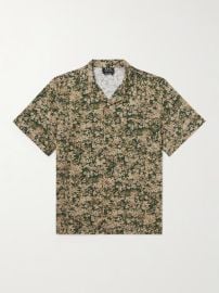 APC Lloyd Convertible-Collar Printed Cotton Shirt for Men MR PORTER at Mr Porter