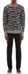 APC Zebra Jacquard Sweater at Barneys Warehouse