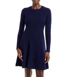 AQUA A Line Cashmere Dress - 100 Exclusive Bloomingdales at Bloomingdales