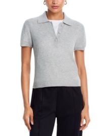 AQUA AQUA 100 Cashmere Polo Sweater - Exclusive Bloomingdale39s at Bloomingdales