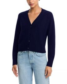 AQUA AQUA 100 Cashmere V Neck Cardigan - Exclusive Bloomingdalex27s Women at Bloomingdales