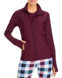 AQUA AQUA Yoga Zip Jacket - 100 Exclusive Bloomingdales at Bloomingdales