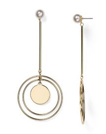 AQUA Aislyn Circle Drop Earring - 100  Bloomingdale  039 s Exclusive at Bloomingdales