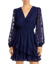 AQUA Asymmetrical Ruffle Dress - 100 Exclusive Bloomingdales at Bloomingdales