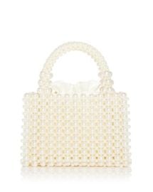 AQUA Beaded Top Handle Bag - Exclusive Bloomingdale39s at Bloomingdales