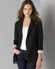 AQUA Boyfriend Blazer with Striped Lining - 100  Exclusive Women - Bloomingdale s at Bloomingdales