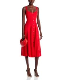 AQUA Button Front Midi Dress - 100 Exclusive Bloomingdales at Bloomingdales