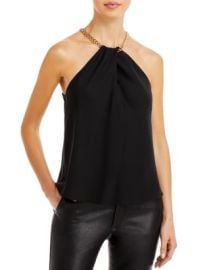 AQUA Chain Halter Top - 100 Exclusive Bloomingdales at Bloomingdales