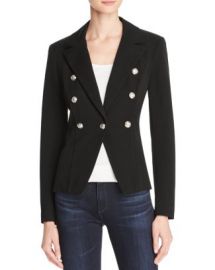 AQUA Crested Button Blazer at Bloomingdales