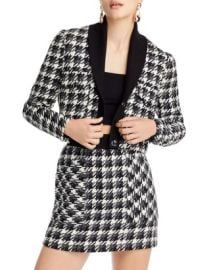 AQUA Cropped Jacket - 100 Exclusive Bloomingdales at Bloomingdales