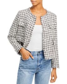 AQUA Cropped Tweed Jacket - 100 Exclusive   Bloomingdales at Bloomingdales