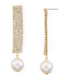 AQUA Crystal  amp  Simulated Pearl Drop Earrings - 100  Exclusive Jewelry  amp  Accessories - Bloomingdale s at Bloomingdales