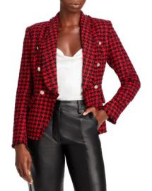 AQUA Cutaway Tweed Jacket - 100 Exclusive Bloomingdales at Bloomingdales