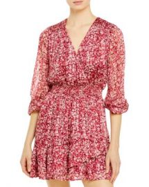 AQUA Ditsy Floral Faux Wrap Dress - 100  Exclusive Women - Bloomingdale s at Bloomingdales