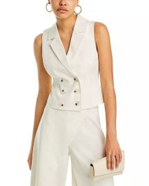 AQUA Double Breasted Vest - 100 Exclusive Bloomingdales at Bloomingdales