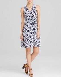 AQUA Dress - Flower Fields Wrap at Bloomingdales