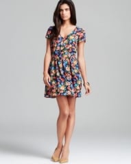 AQUA Dress - Philip Floral at Bloomingdales