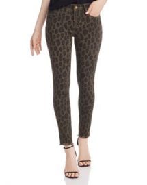 AQUA Frayed Ankle Skinny Jeans in Leopard - 100  Exclusive  Women - Bloomingdale s at Bloomingdales