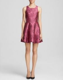 AQUA Glam Rose Brocade Dress - Bloomingdaleand039s Exclusive at Bloomingdales