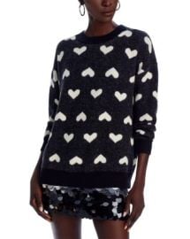 AQUA Heart Crewneck - Exclusive Bloomingdales at Bloomingdales