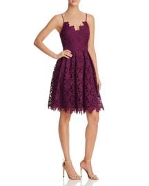 AQUA Lace Cami Dress - 100  Exclusive purple at Bloomingdales